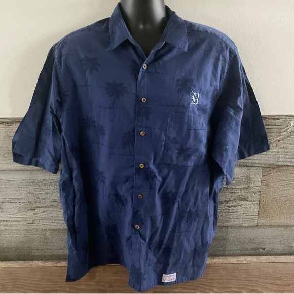 Reyn Spooner Detroit Tigers Hawaiian shirt size XL (C1) - Picture 1 of 8